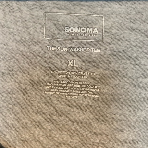Sonoma Ladies Sun Washed Tee - Picture 3 of 3